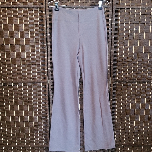 HALARA Women's Taupe Flare Pants - Picture 1 of 7